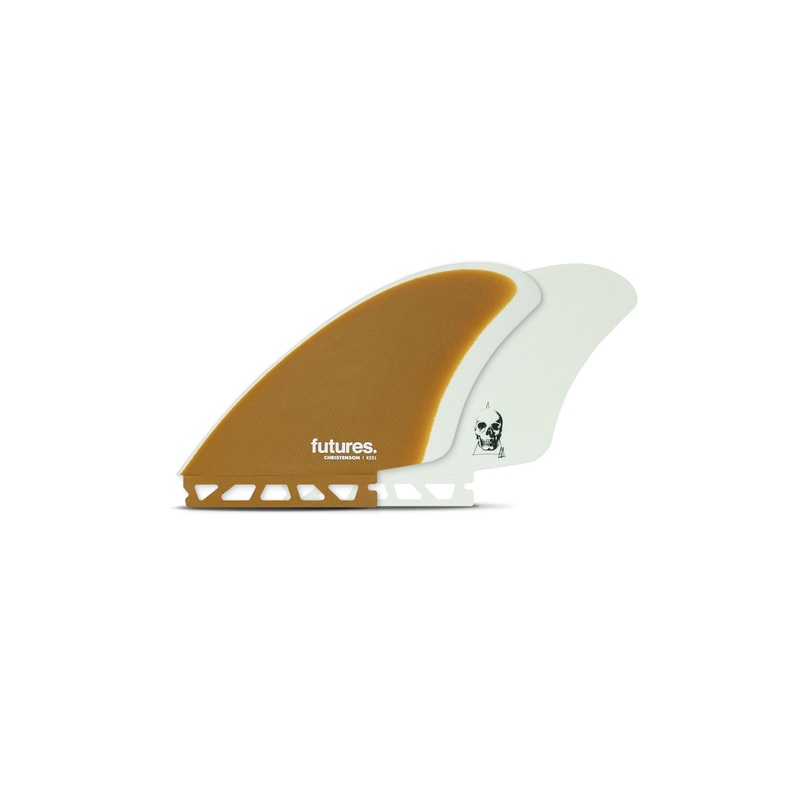 FUTURES - CHRISTENSON KEEL - FIBERGLASS - 2FINS