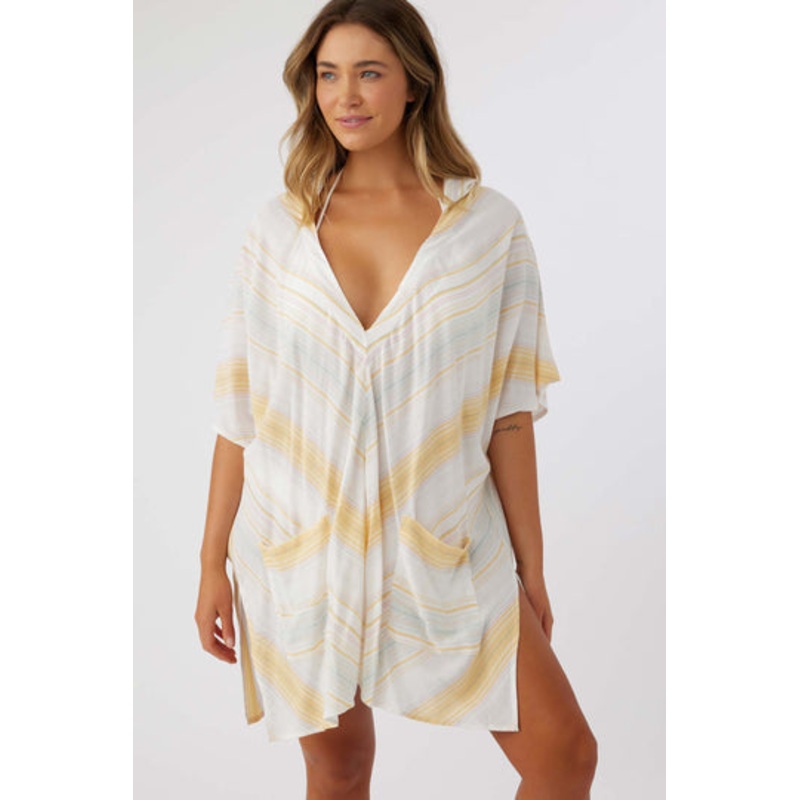 O'Neill Tava Coverup Dress-Vanilla