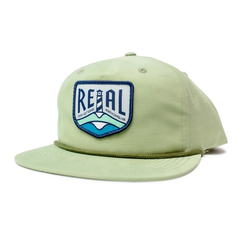 REAL Lighthouse Badge Hat-Sage/Olive