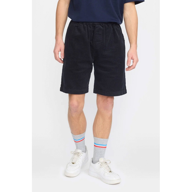 REVOLUTION - LONG CASUAL SHORTS - NAVY
