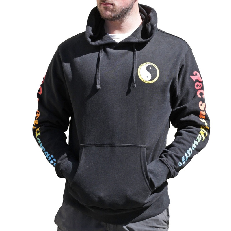 Town & Country Set Rail Hooded Fleece - Black