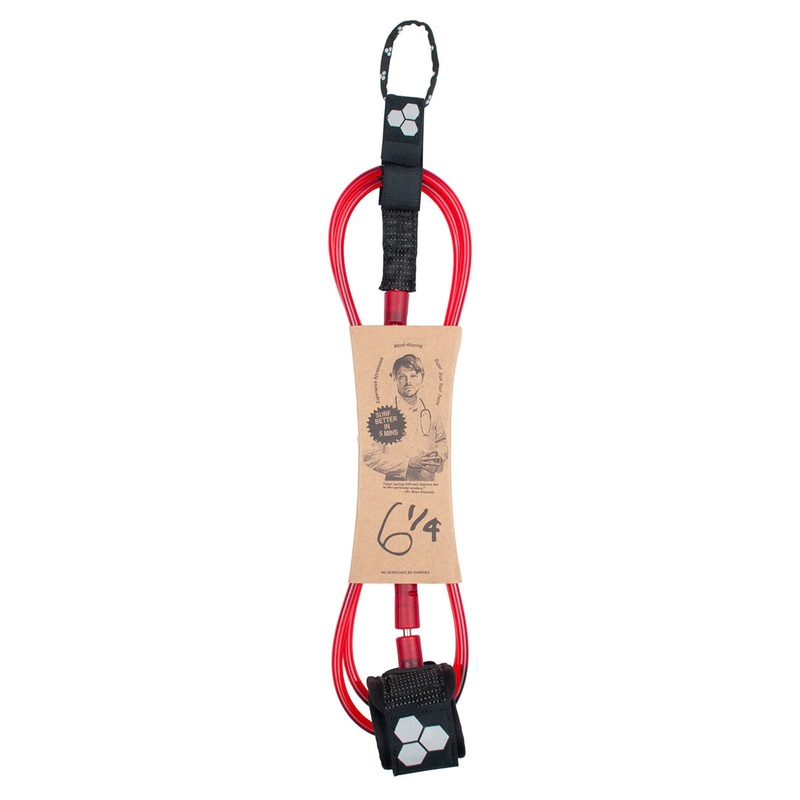 Channel Islands Dane Reynolds Standard Leash - 6ft Red
