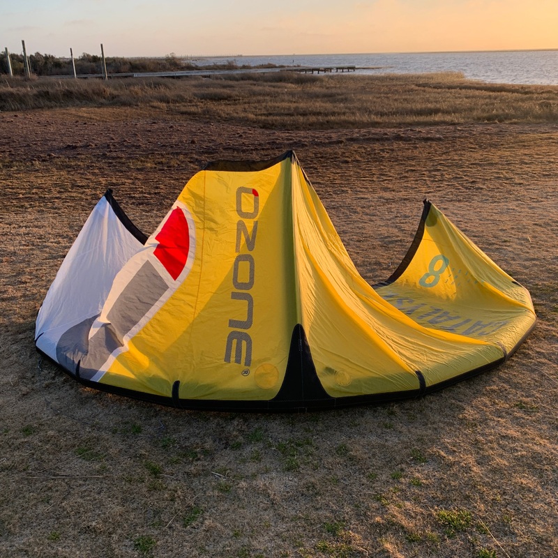 USED Ozone Catalyst V3 Kite-8m-Yellow