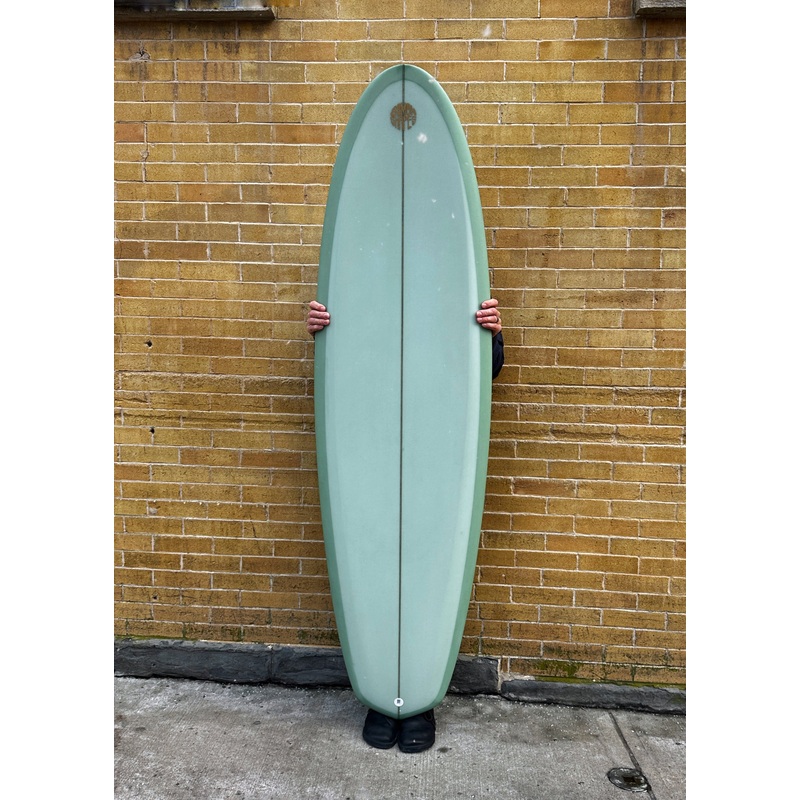 6'4" Simon Shapes RNDT - Seaglass