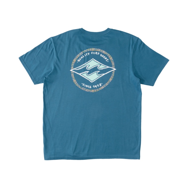 Billabong Toddler Rotor Diamond Tee-Blue Lagoon