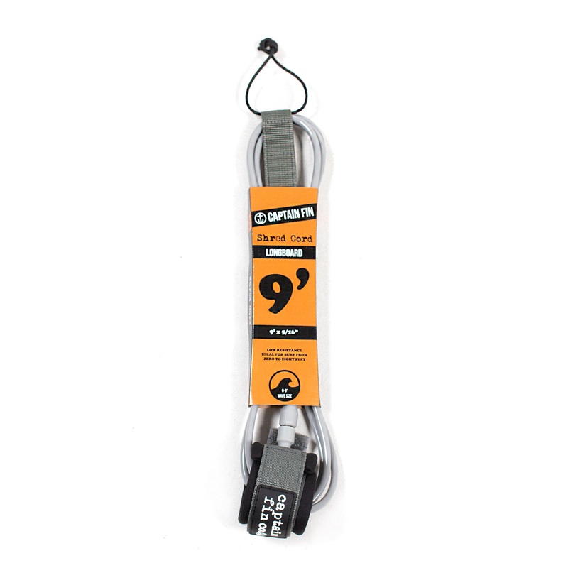 CAPTAIN FIN - CF LEASH SHRED CORD 9 STANDARD - Grey