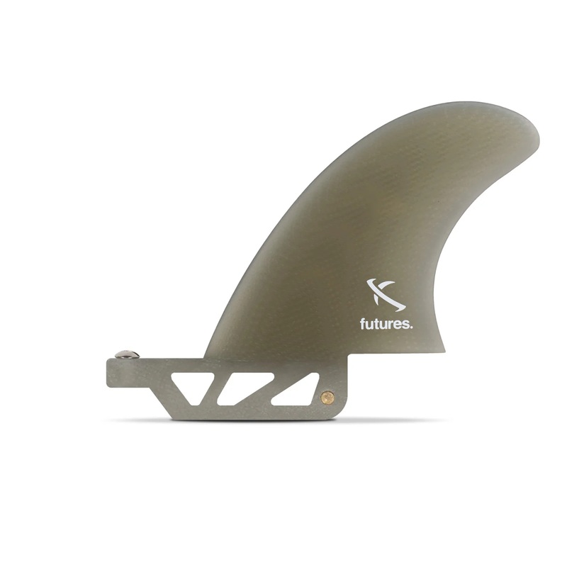 FUTURES LOST 3.625" FIBREGLASS TRAILER - SMOKE