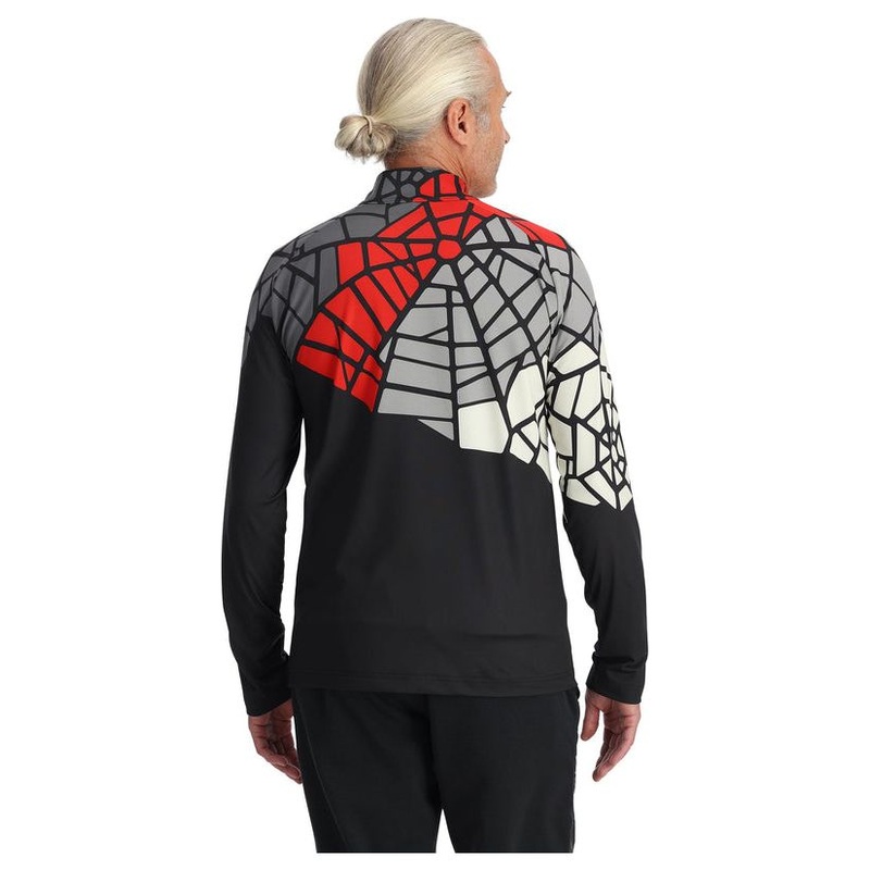 Spyder Legacy 1/2 Zip Fleece Black