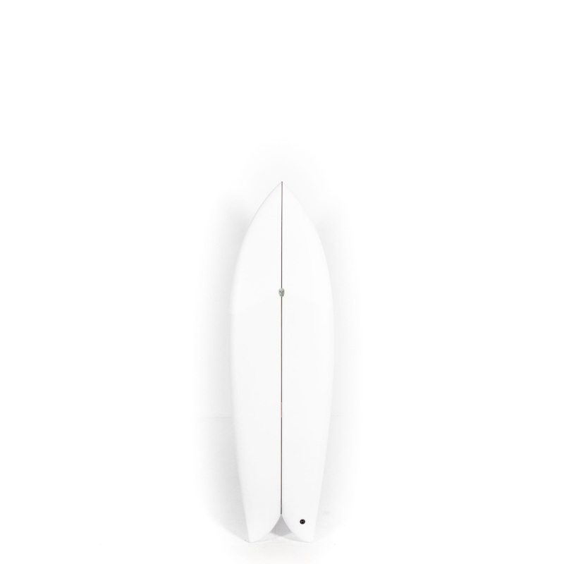Christenson Surfboards - CHRIS FISH - 6'1" x  21 9/16    x 2 3/4 - 42.86L - CX06314