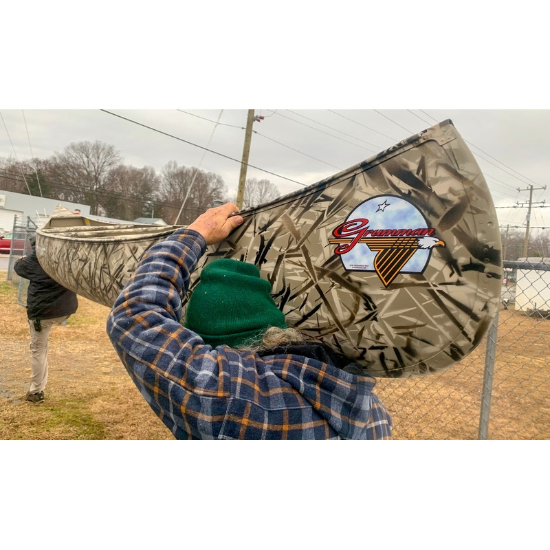 Grumman 17' Square Stern .050 Canoe - Camo