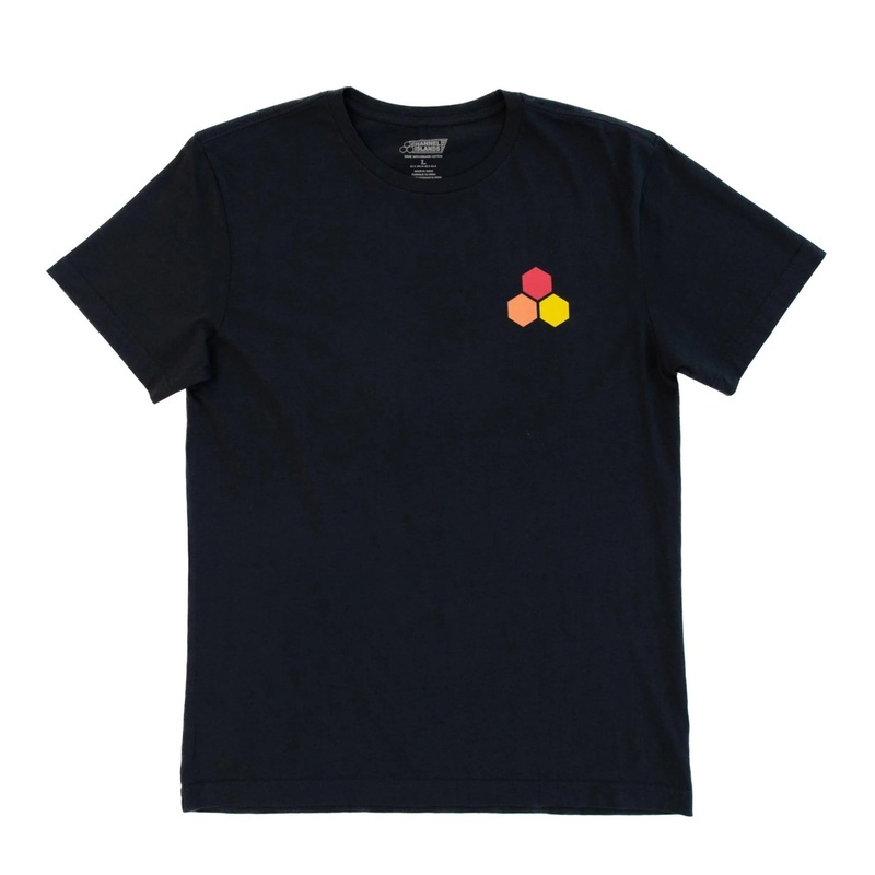 Channel Islands Classic Hex SS Tee - Black