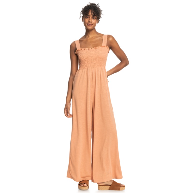 Roxy Just Passing By Romper-Cork