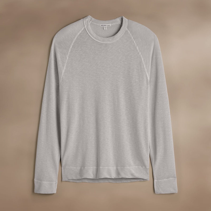 Vintage French Terry Sweatshirt - Light Mist Pigment