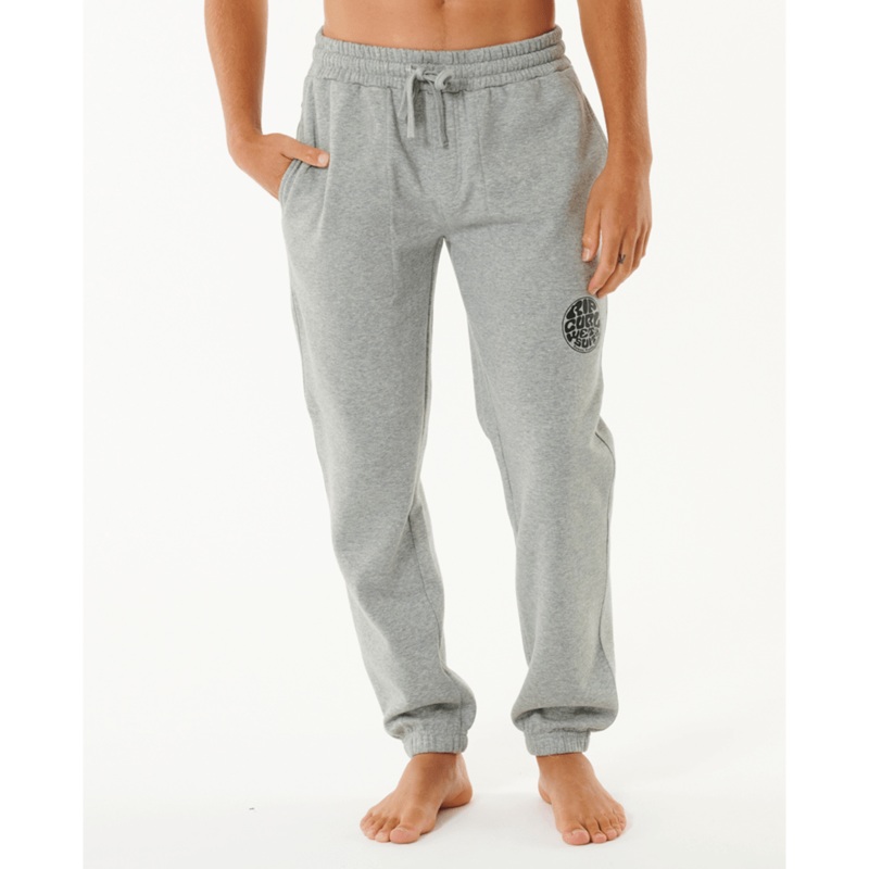 Rip Curl Icons Of Surf Track Pants-Grey Marle