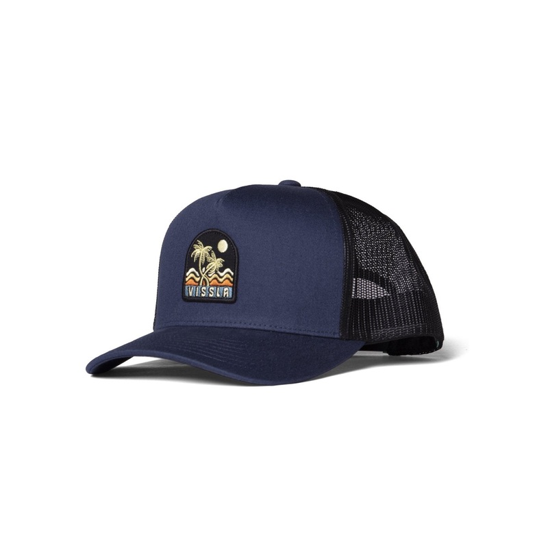 Vissla Solid Selts Eco Trucker Hat-Dark Naval 2