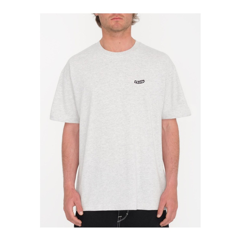 Volcom Pistol Stone Lse Short Sleeve T-Shirt Bone Heather