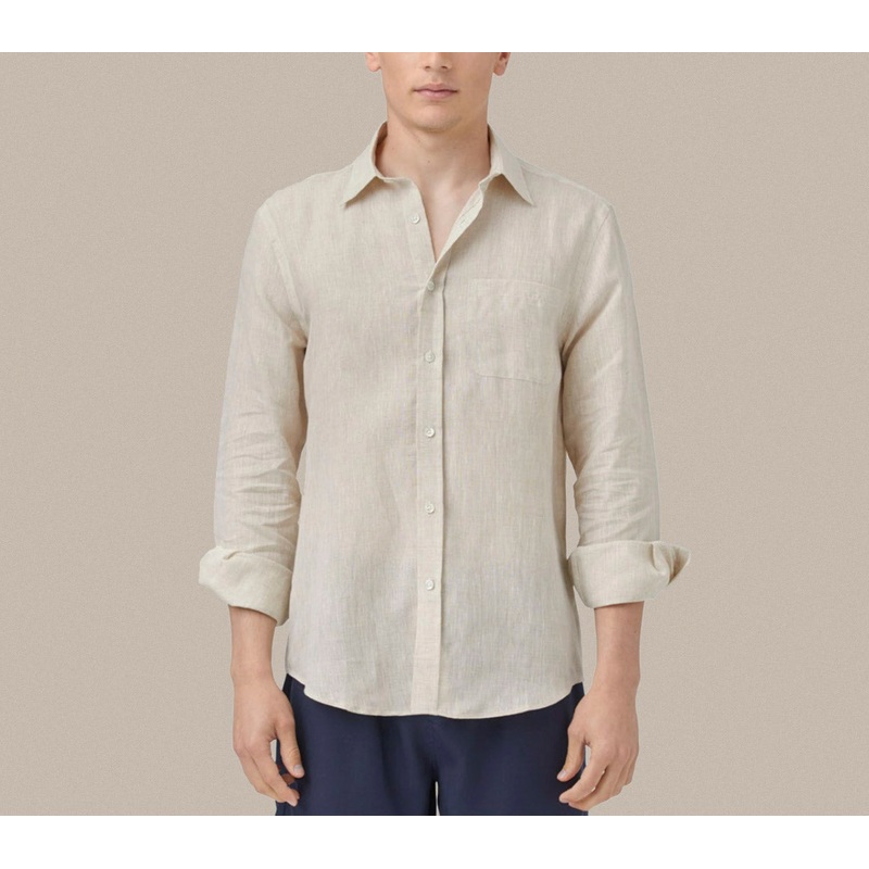 Portuguese Flannel Linen Shirt - Raw