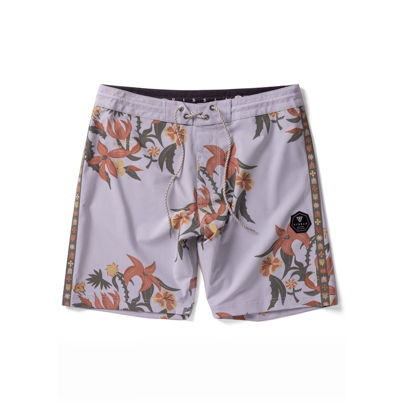 Vissla Hibiscus Haze 17.5" Boardshorts-Bone