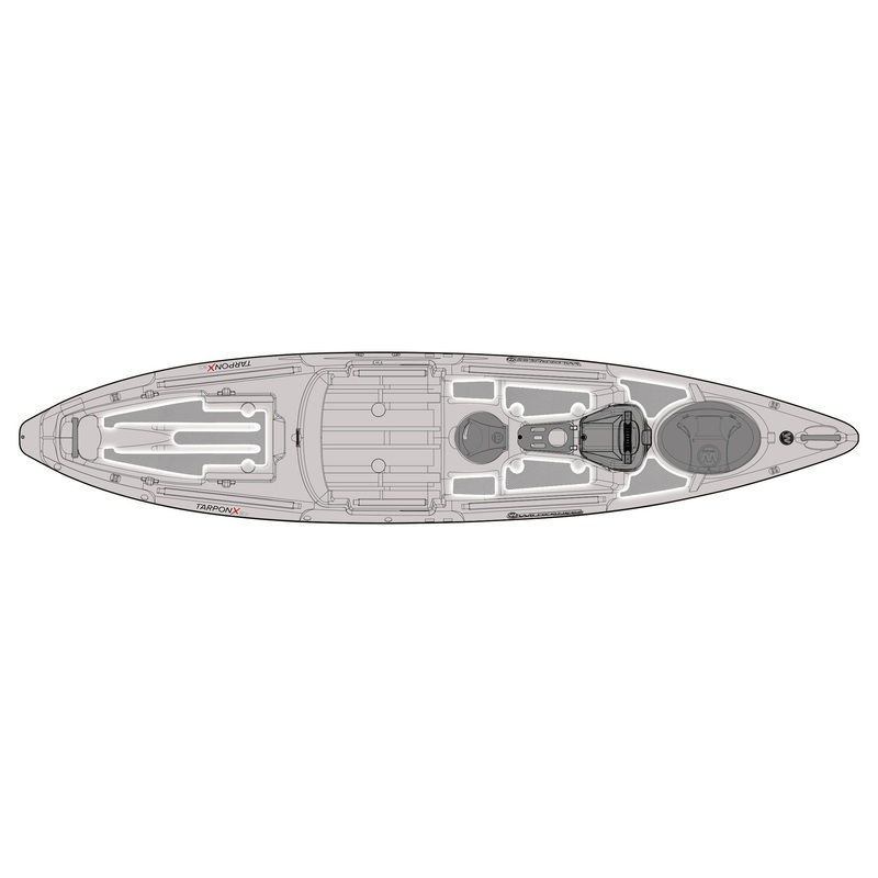 Wilderness Systems - Silent Traction - Tarpon 130x Grey