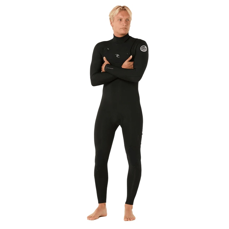 Rip Curl Mens Dawn Patrol 4/3mm Chest Zip Wetsuit
