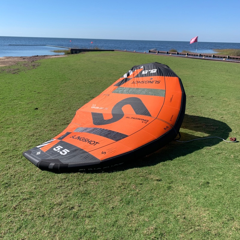 USED Slingshot SlingWing V4-5.5m-Orange