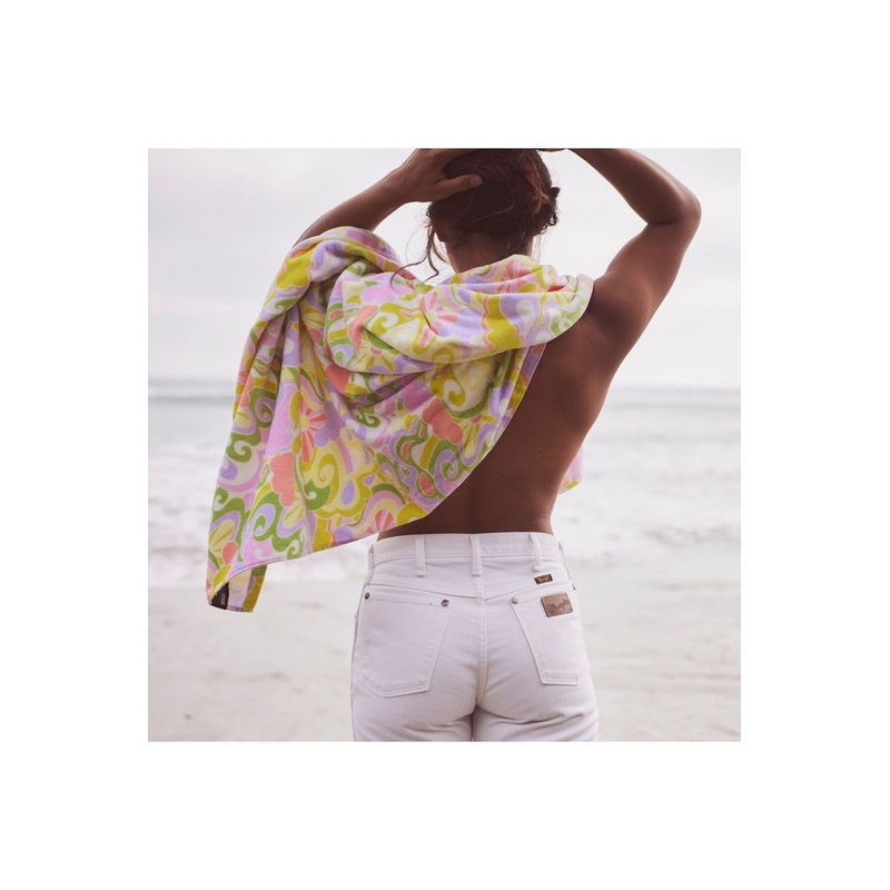 Slowtide Psychedelic Sunshine Towel Multi
