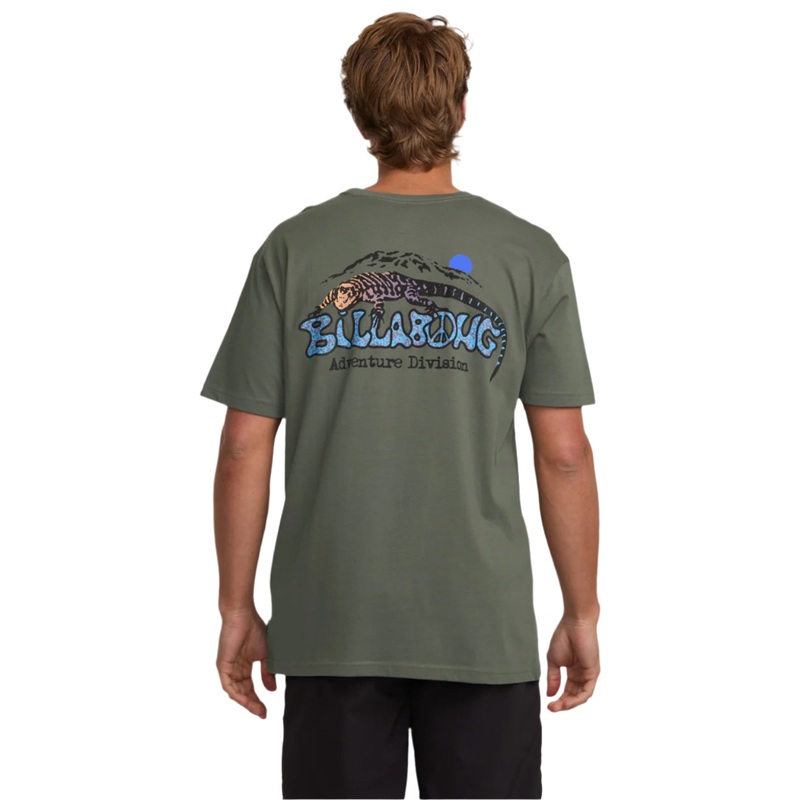 Billabong Lizard Mountain Adv Short Sleeve T-Shirt Slate