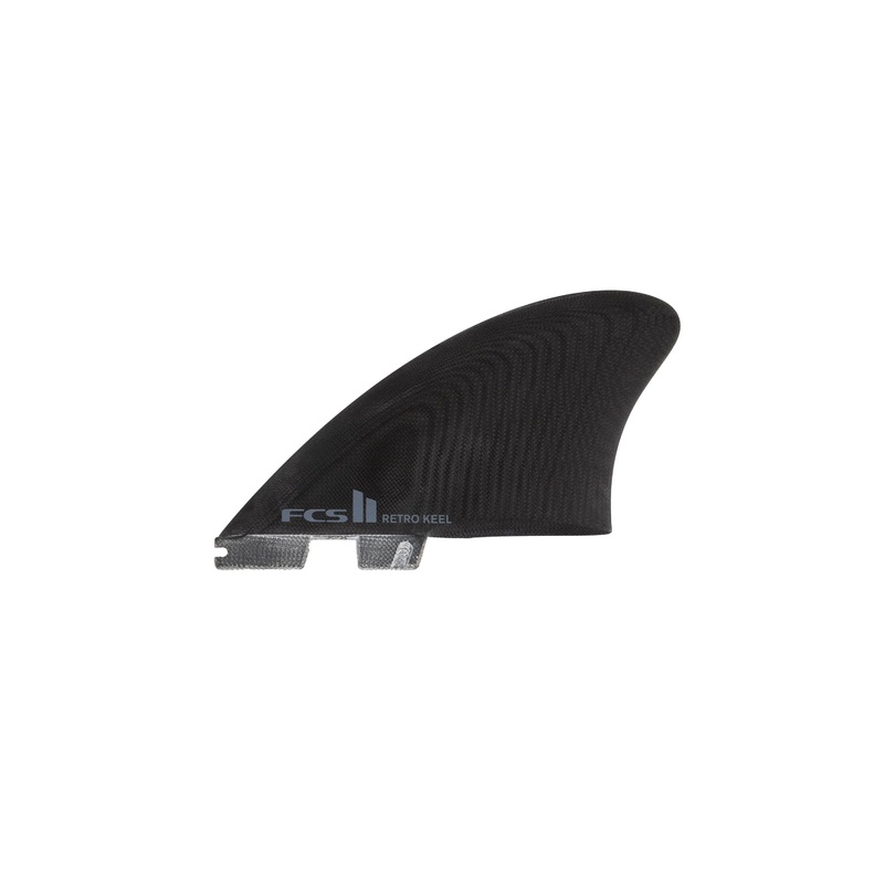 FCS - FCS II RETRO KEEL - PG - BLACK - S|M - 2FINS