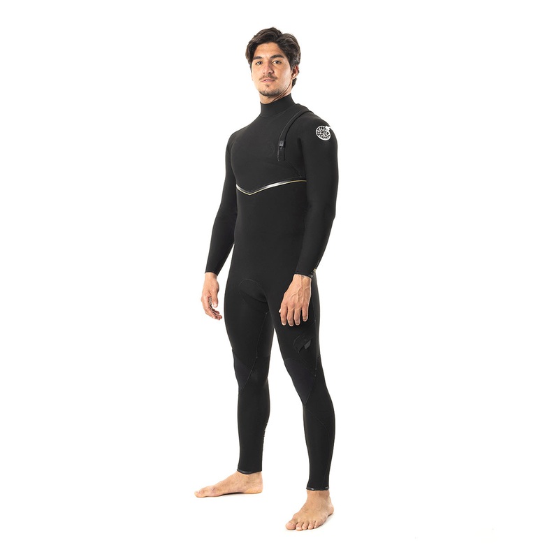 Rip Curl E Bomb 5/3mm Zip Free E7 Wetsuit Limited Edition - Black
