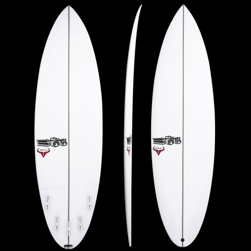 JS RAGING BULL PE ROUND TAIL 6'4" FCS II 39L