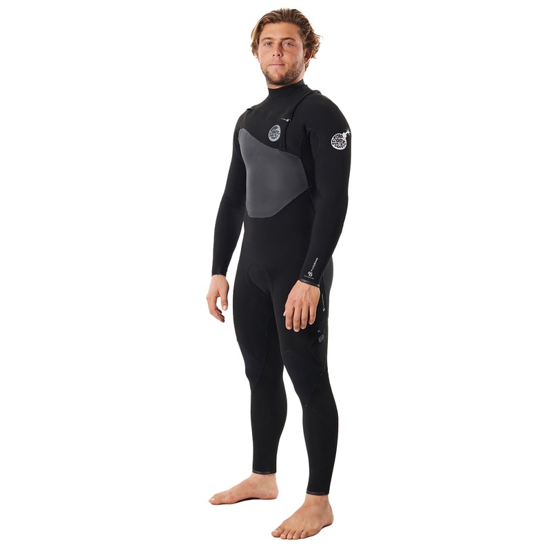 Rip Curl Flashbomb 5/3mm Chest Zip Wetsuit - Black