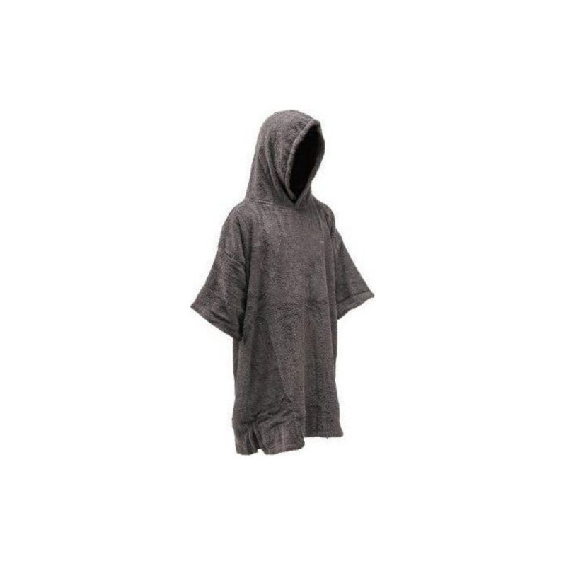 Tiki Junior Hooded Change Robe - Grey - No Logo