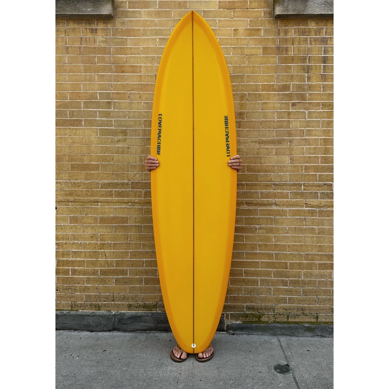 6'9" Lovemachine Surfboards FM - Swami Yellow