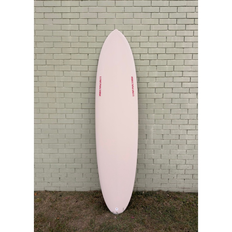 7'2" Lovemachine Surfboards FM - Ecru