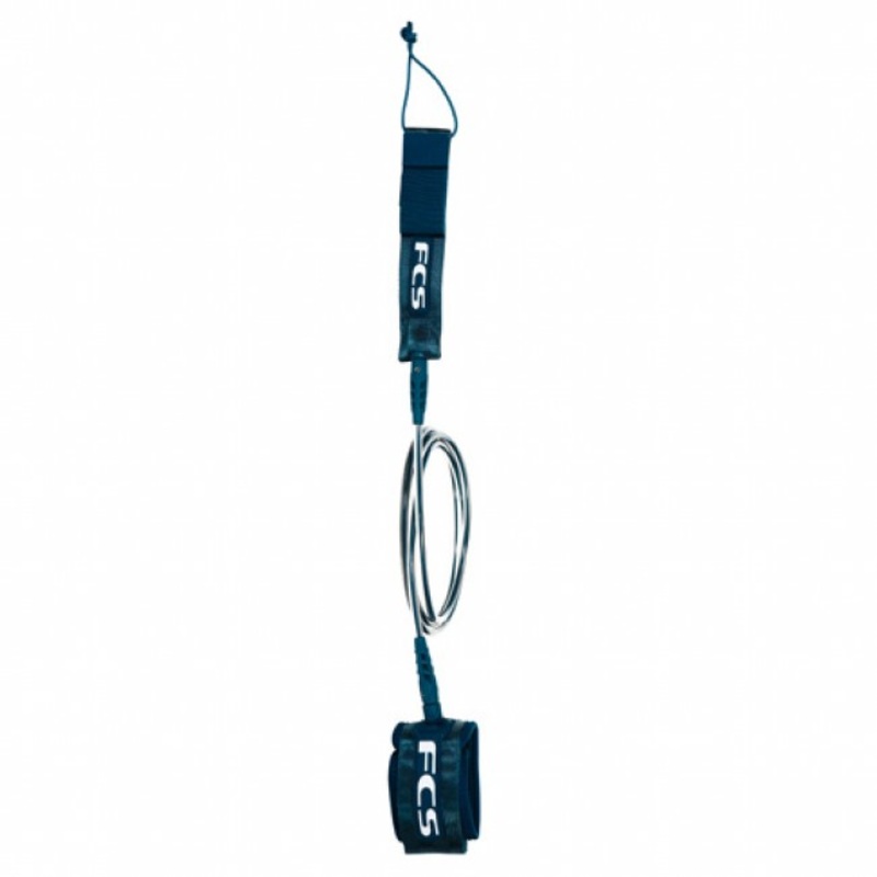 FCS 8ft Regular Leash - Slate