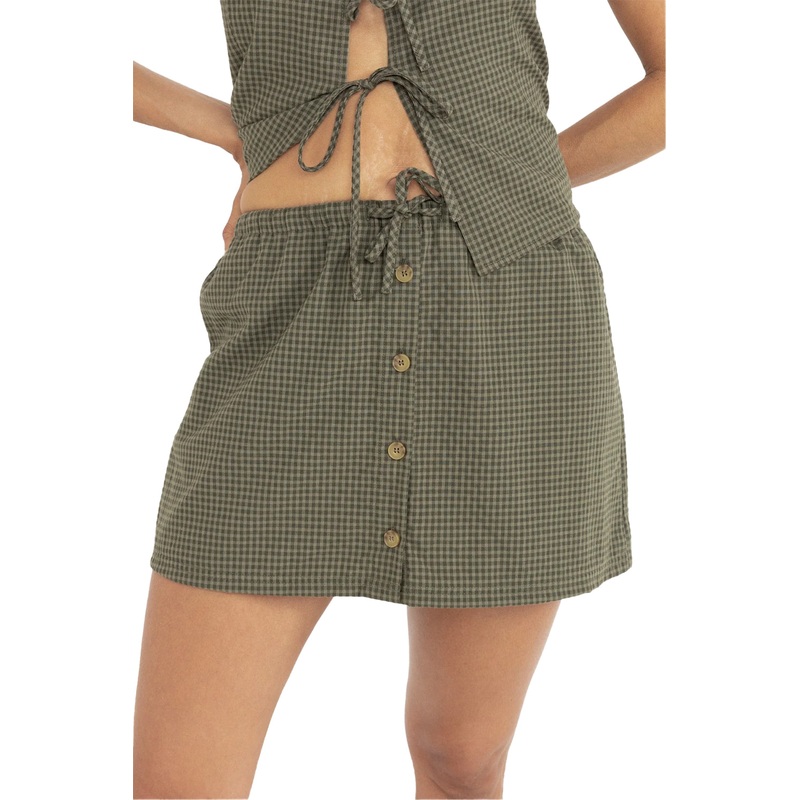 Rhythm Louise Check Skort