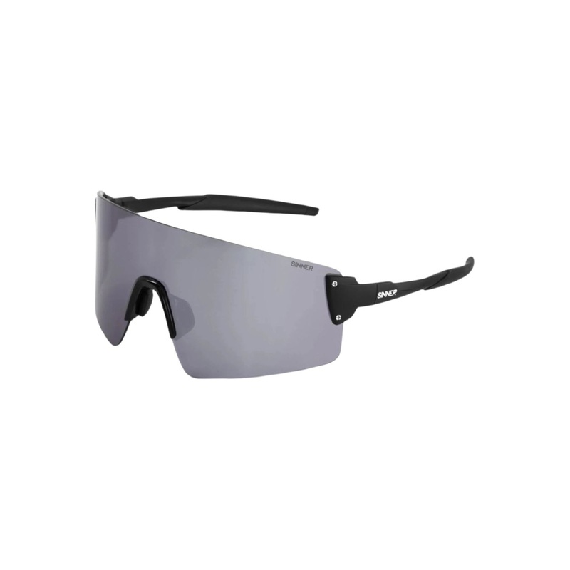 Sinner Snap Sunglassses Matte Black-Smoke Mirror