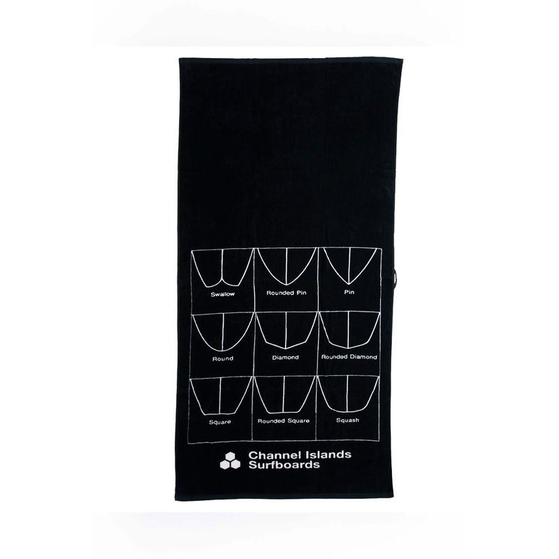 CHANNEL ISLANDS - CI BEACH TOWEL - TAILS