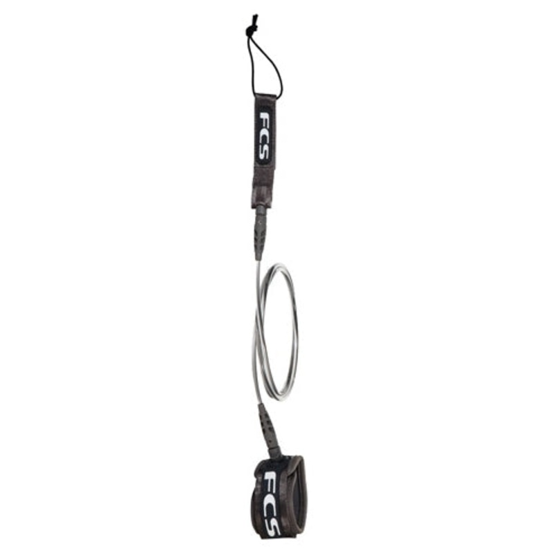 FCS 9ft Regular Leash - Graphite