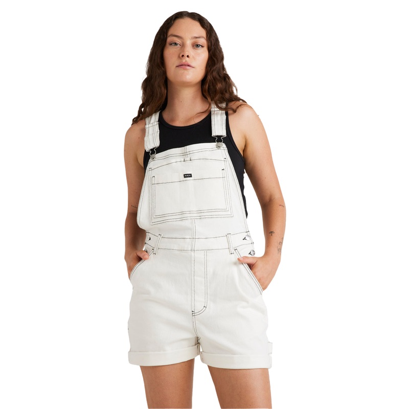 RVCA Denim Sloucher Overalls