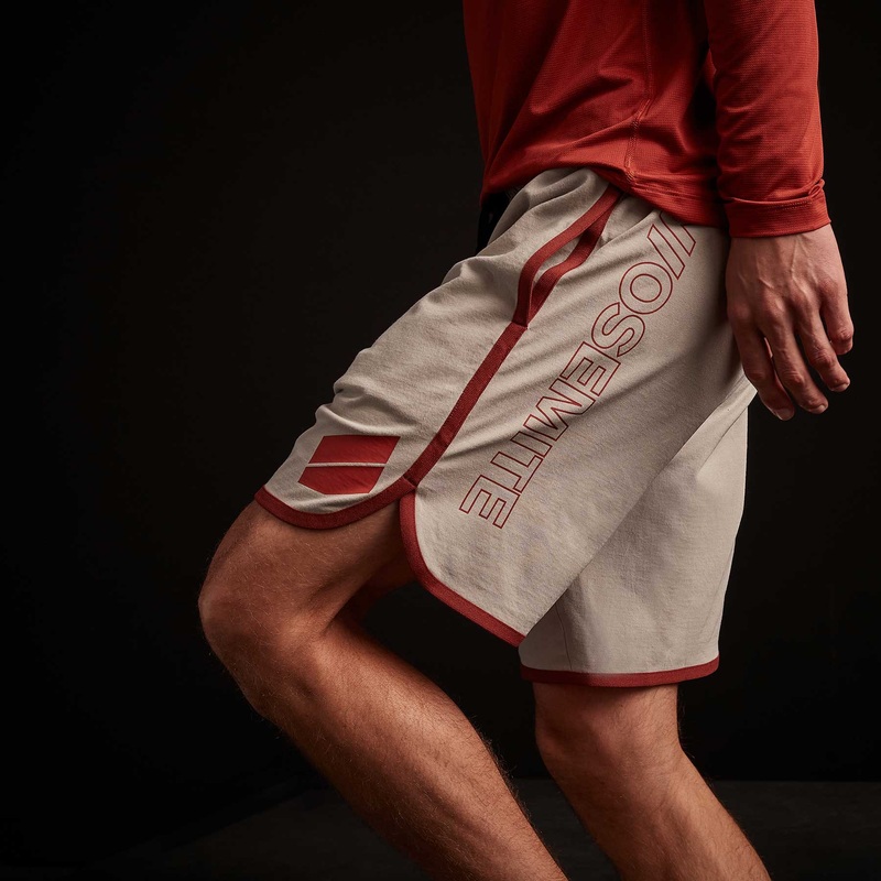 Y/OSEMITE Graphic Basketball Short - Dapple/Auburn