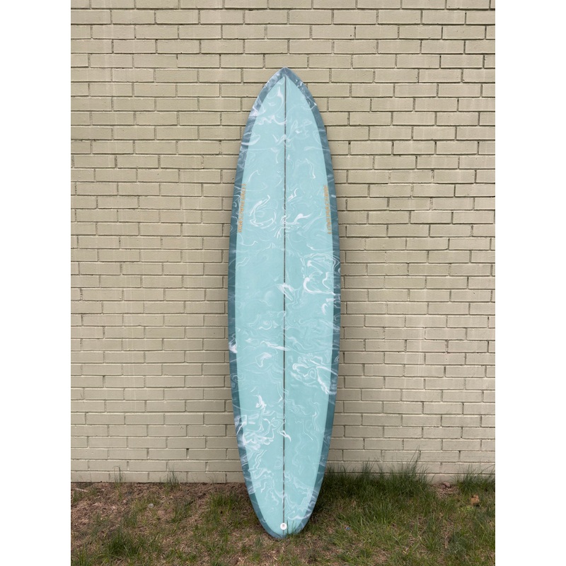 7'4" Lovemachine Surfboards FM - Acid Spruce