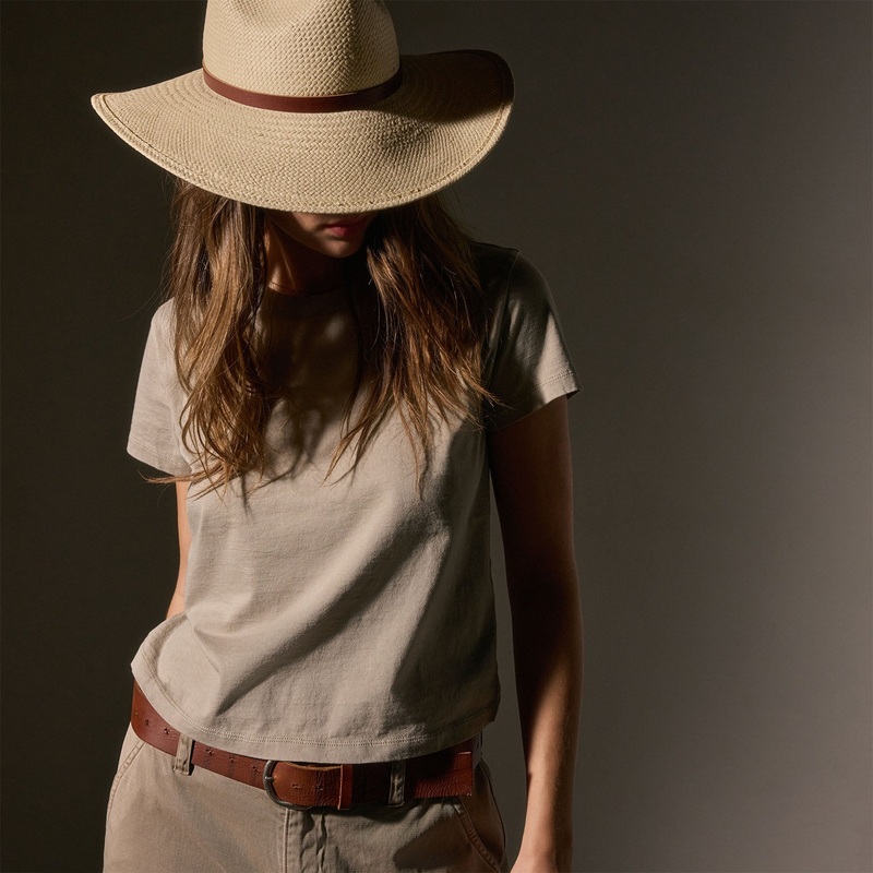Brushed Elevated Jersey Short Sleeve Tee - Overcast