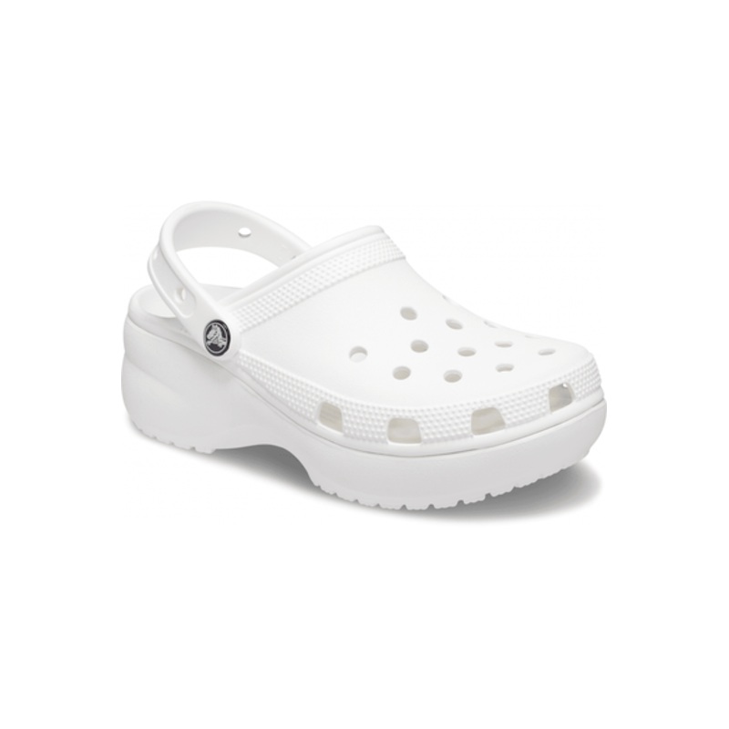 Crocs Platform Clog White