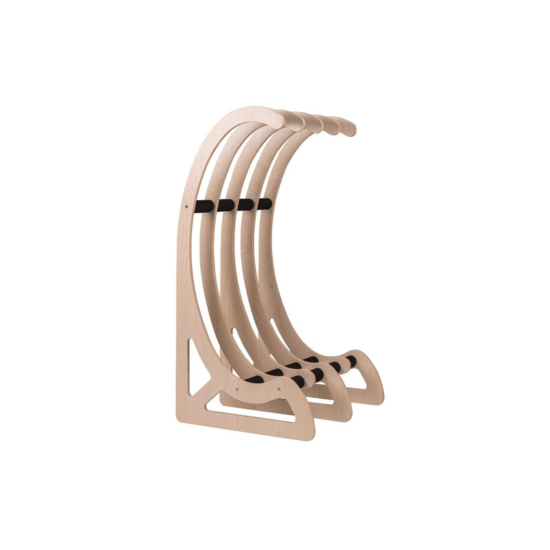 SURFLOGIC - WOODEN FREE STANDING SURFBOARD RACK