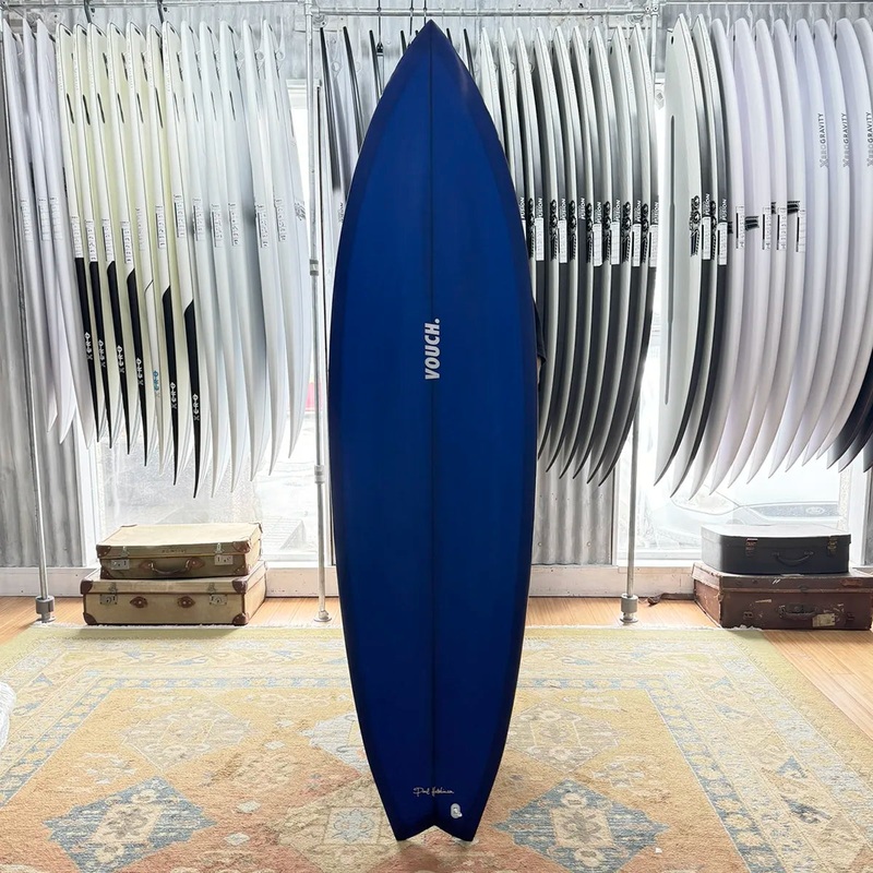 Vouch Sambal Surfboard - 6'4" - Navy