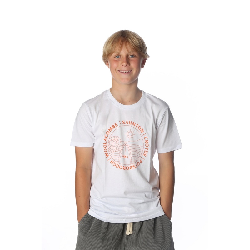 Tiki North Devon Mini T-Shirt White