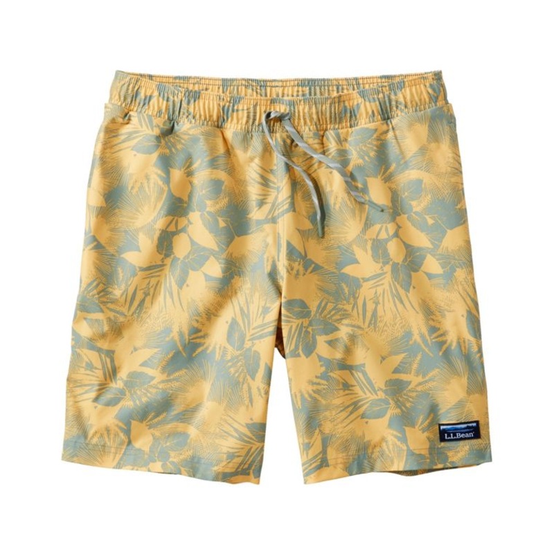Vacationland Stretch Swim Trunk 8" Printed Men's Regular