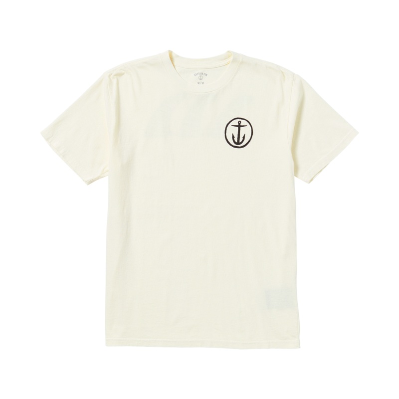 Captain Fin - Fin Club T-Shirt Vintage White
