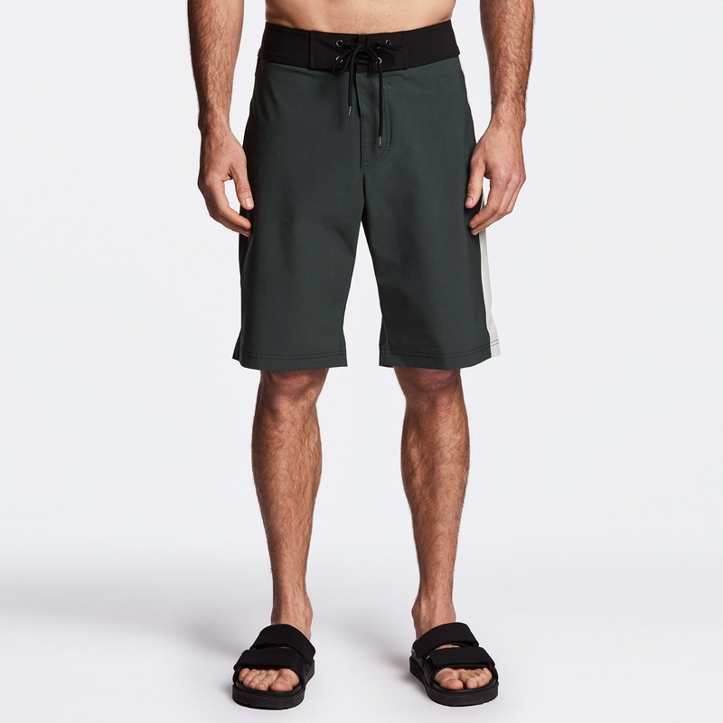 Y/OSEMITE Tri Color Boardshort - Bamboo/Black/Shell